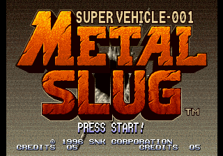 Metal Slug screenshot 3 for Sega Saturn